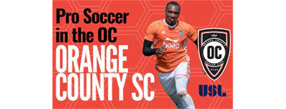 Orange County Soccer Club - Region 41 Discount Ticket Offer