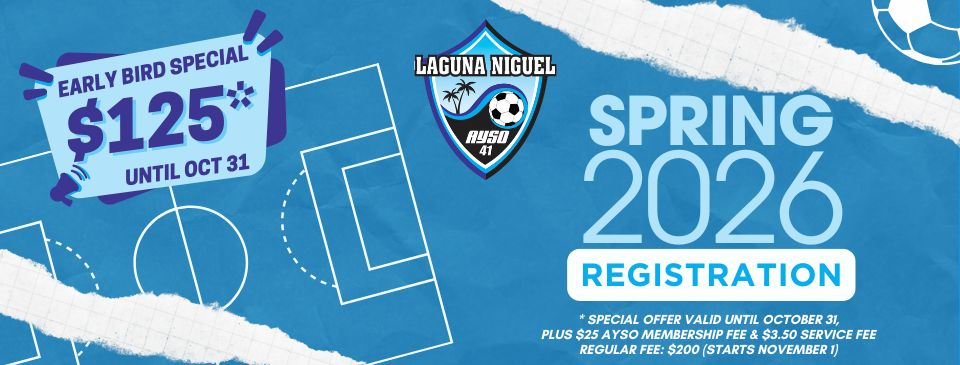 Spring 2026 Registration - Early Bird Rate $75 off - Ends Oct. 31st