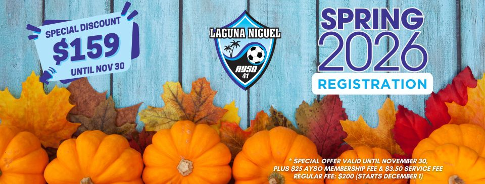 Spring 2026 Registration - Thanksgiving Special - Ends Nov. 30th
